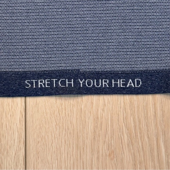 Lululemon Men's Blue Metal Vent Tech Short Sleeve Henley Shirt XL - Picture 3 of 4